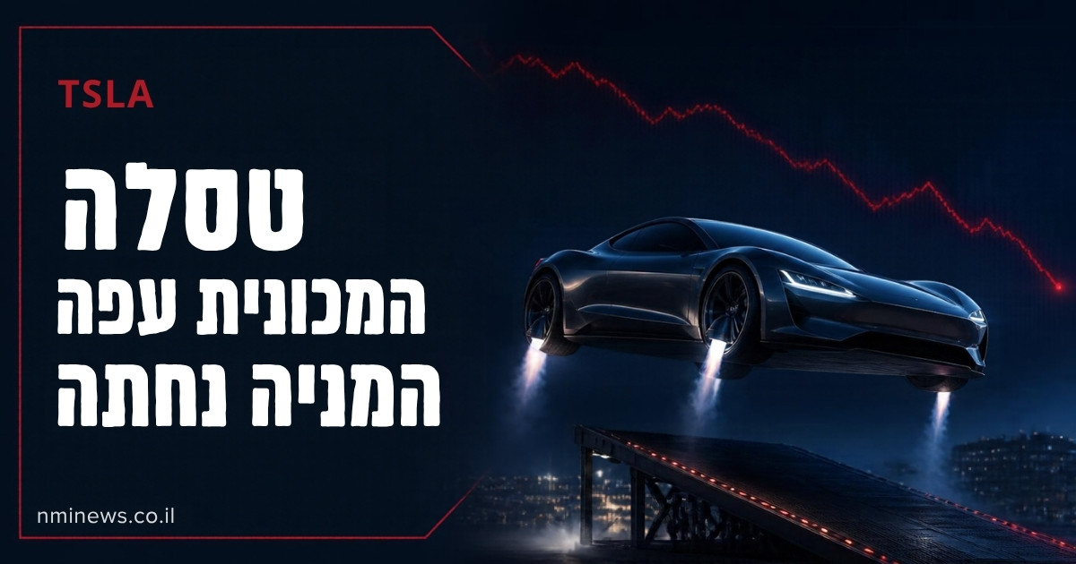 טסלה: המכונית עפה, המניה נחתה - הרודסטר החדש באוויר